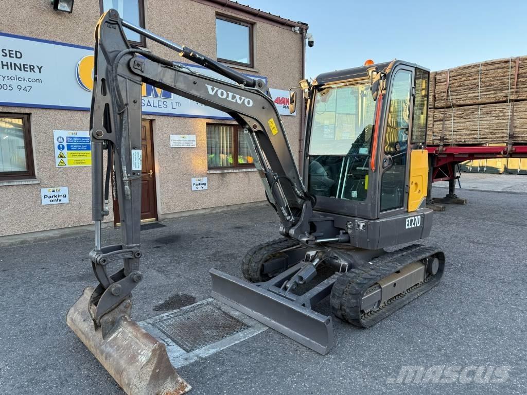 Volvo EC 27 D Minigravere <7t