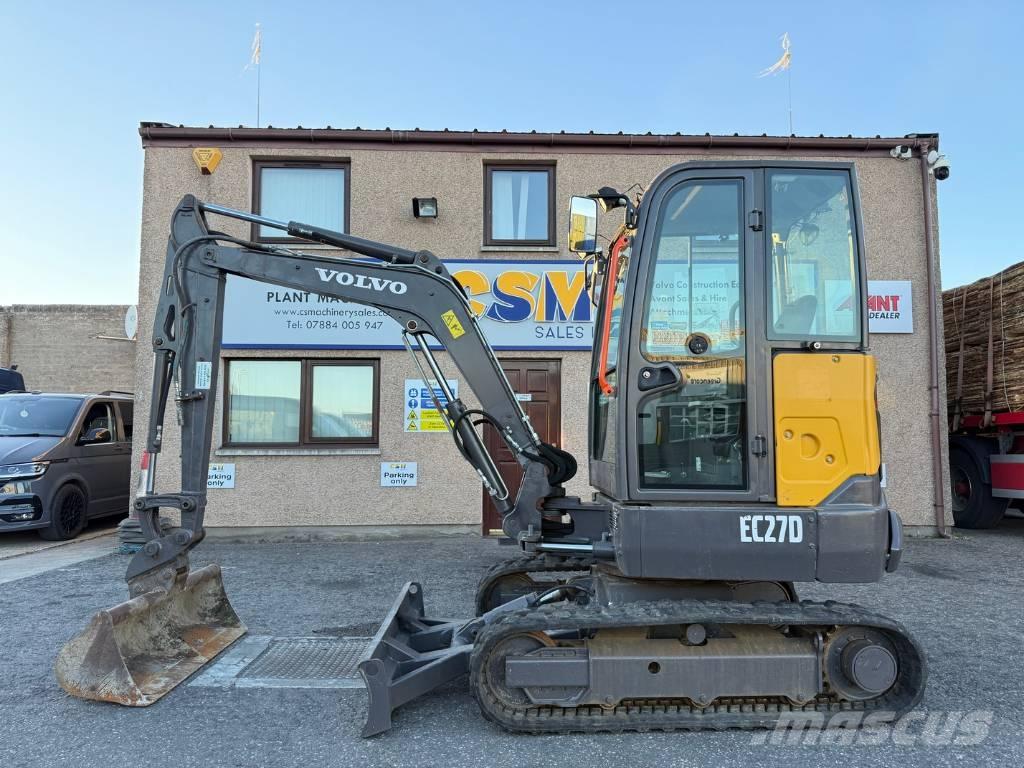 Volvo EC 27 D Minigravere <7t