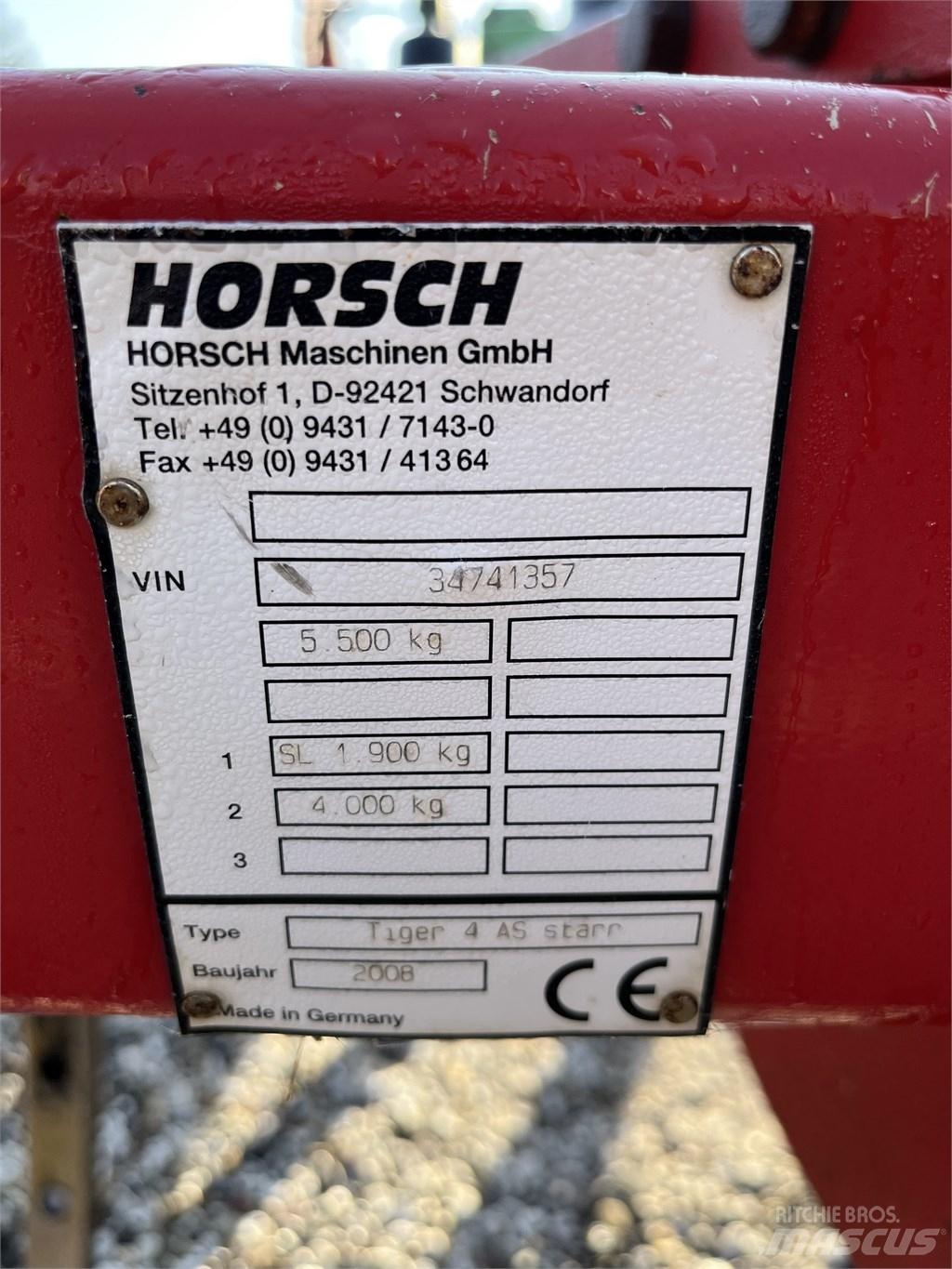 Horsch Tiger 4 AS Harver