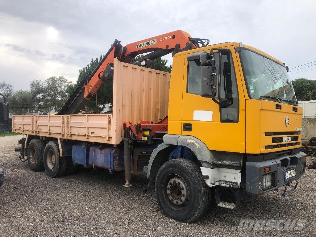 Iveco Euro trailer Kranbil