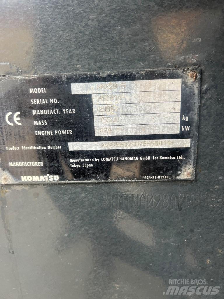 Komatsu WA 320-5 Hjullastere