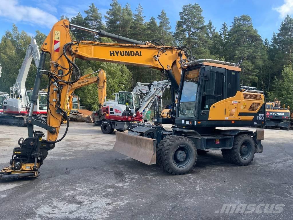 Hyundai HW 160 Hjulgravere