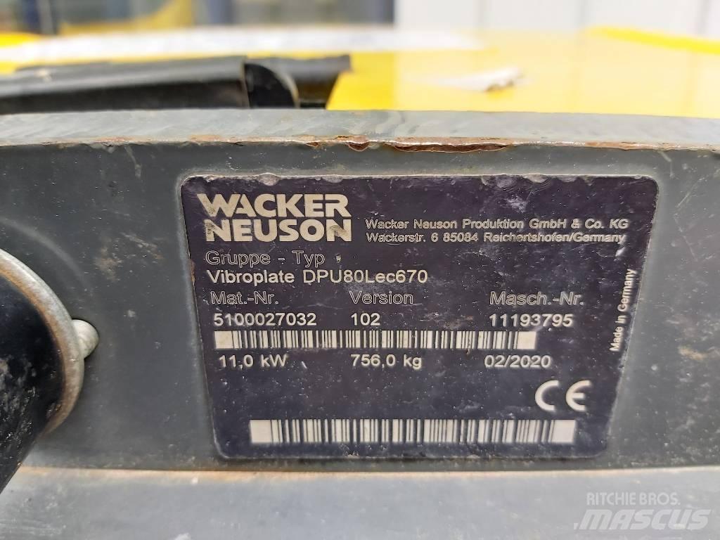 Wacker Neuson DPU 80 Vibroplater