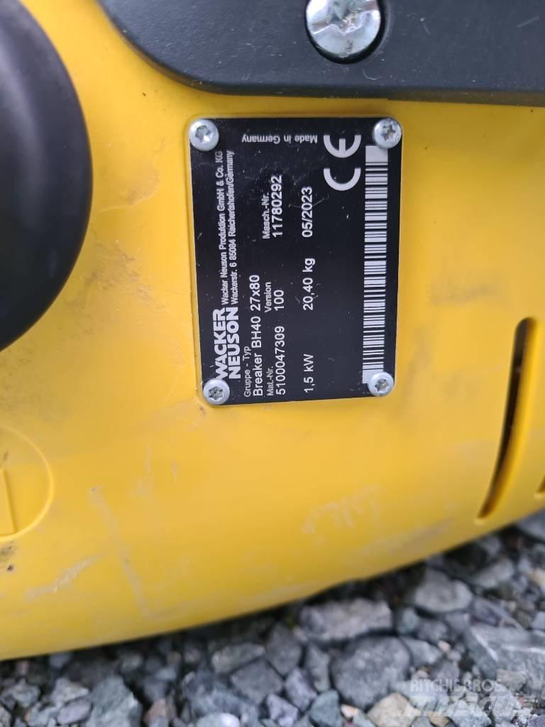 Wacker Neuson BH40 Hydrauliske hammere