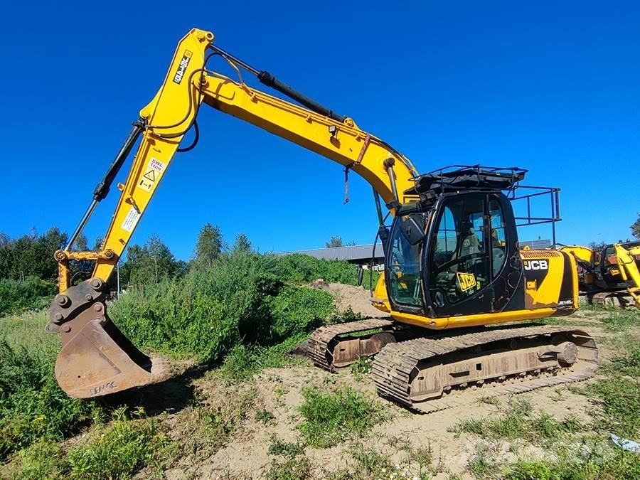 JCB JS145 LC Beltegraver