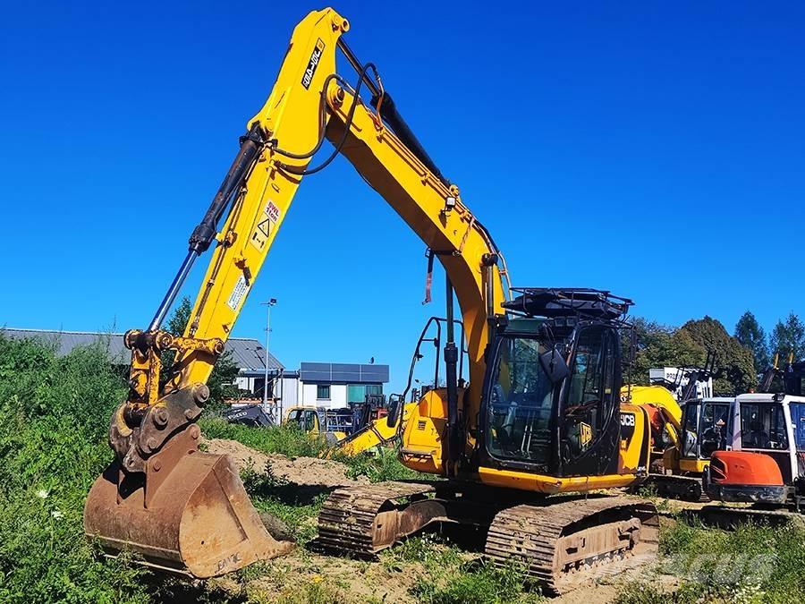 JCB JS145 LC Beltegraver
