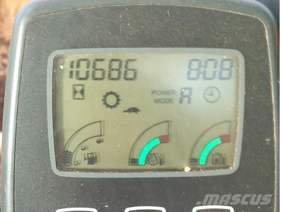 JCB JS145 LC Beltegraver