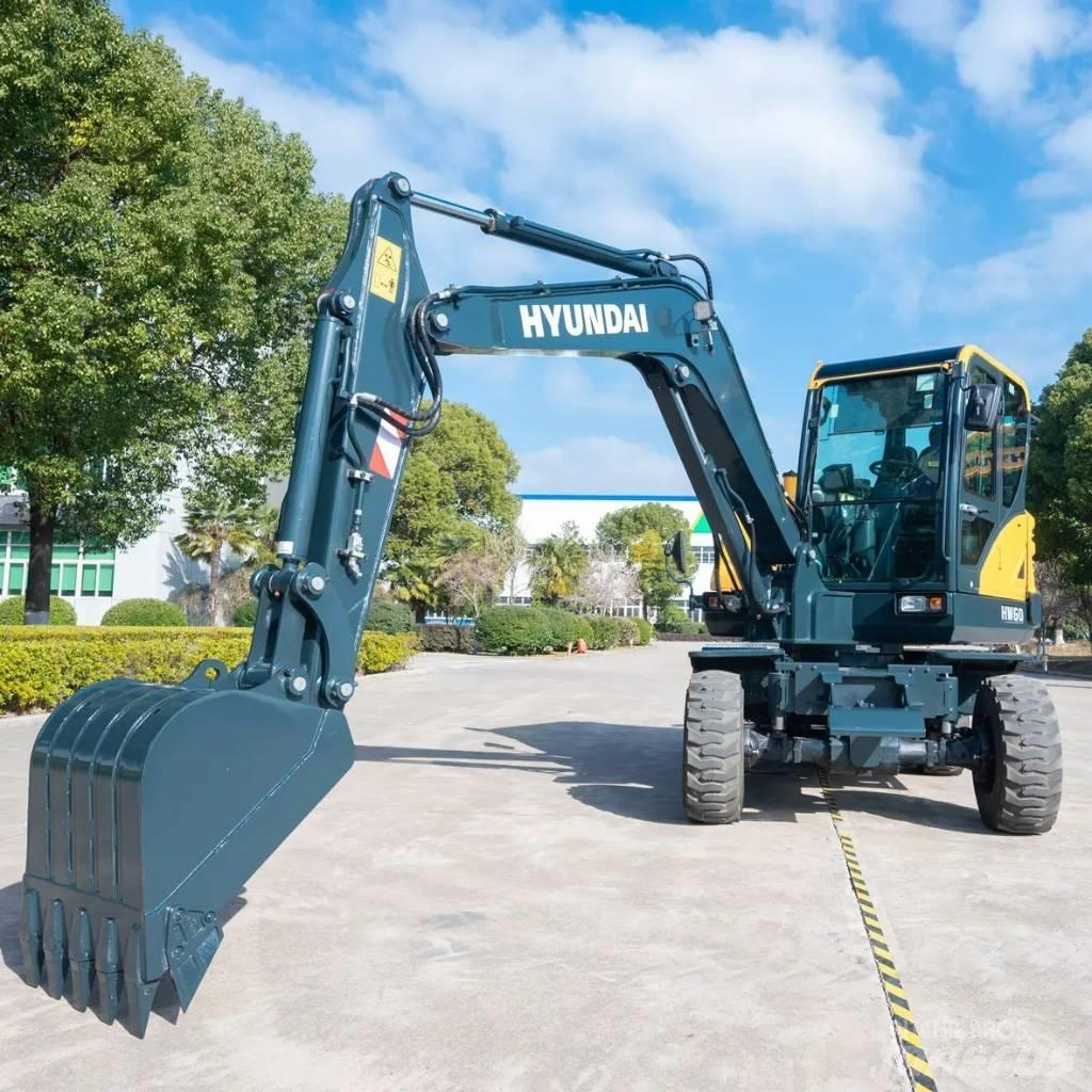 Hyundai HW 60 Hjulgravere