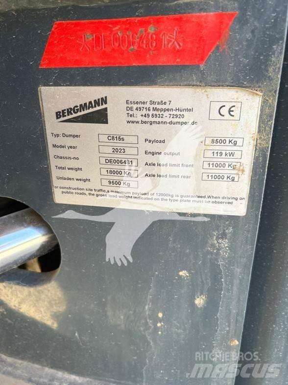 Bergmann C815S Rammestyrte Dumpere
