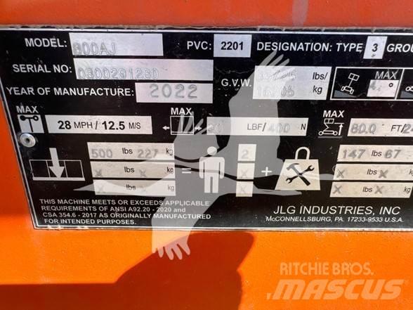 JLG 800AJ Leddede bomlifter