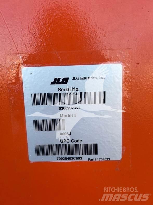 JLG 860SJ Teleskop bomlifter