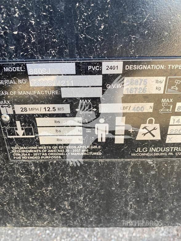 JLG 860SJ Teleskop bomlifter