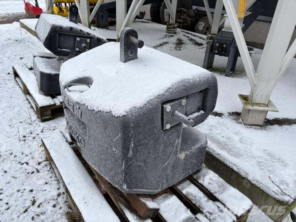 Lisäpaino 1000kg Front lodd