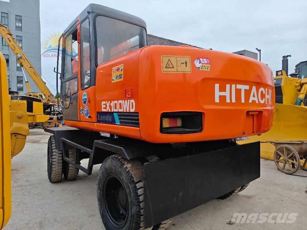 Hitachi EX 100 W D Hjulgravere