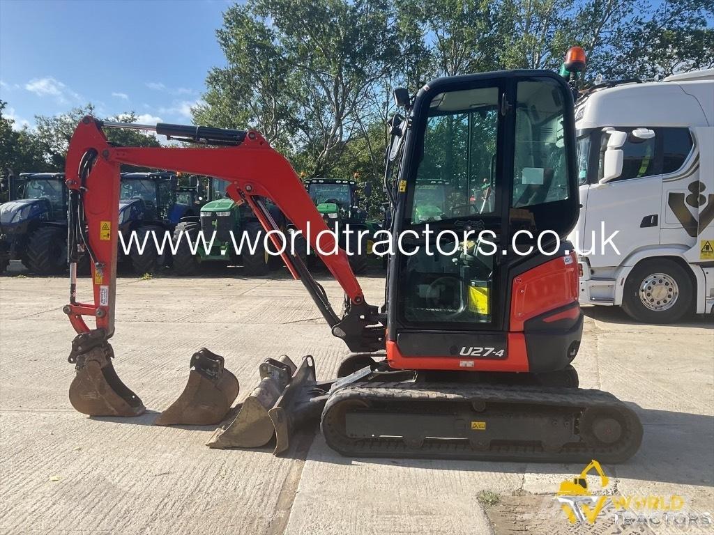 Kubota U 27-4 Minigravere <7t