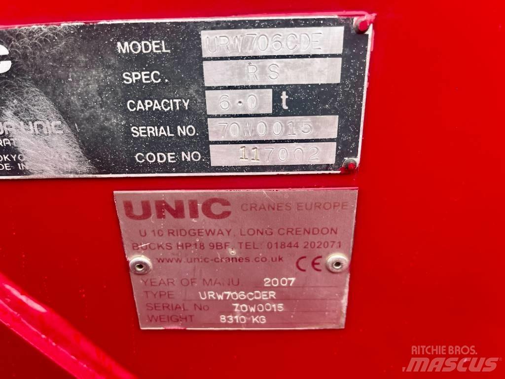Unic URW 706 Minikraner