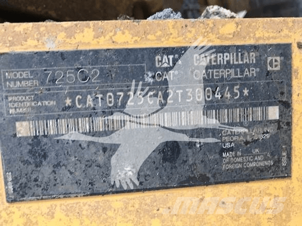 CAT 725C2 Rammestyrte Dumpere