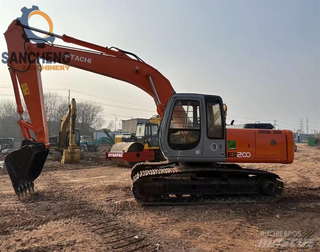 Hitachi EX 200 Beltegraver
