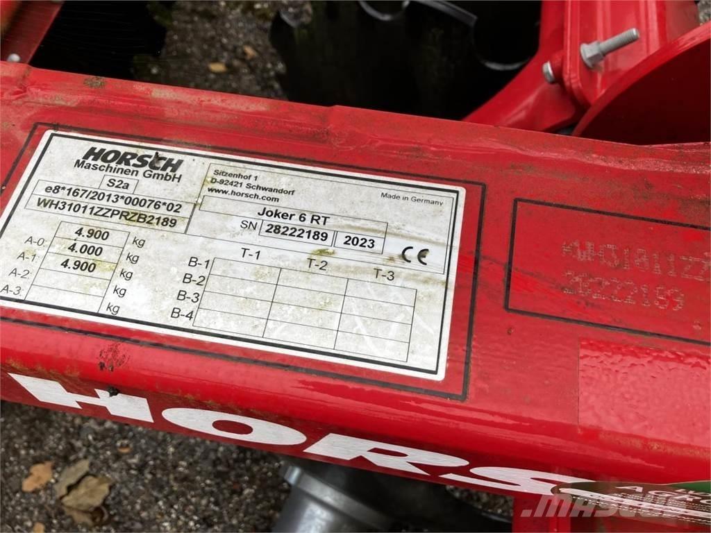 Horsch Joker 6 RT Skålharver