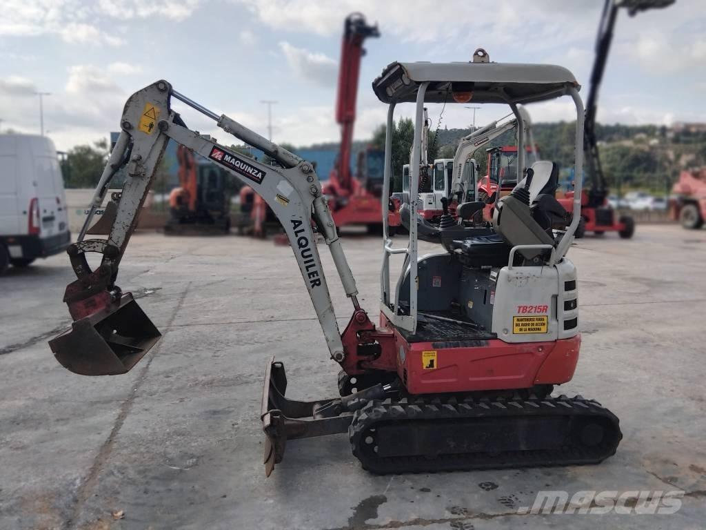 Takeuchi TB 215 R Minigravere <7t