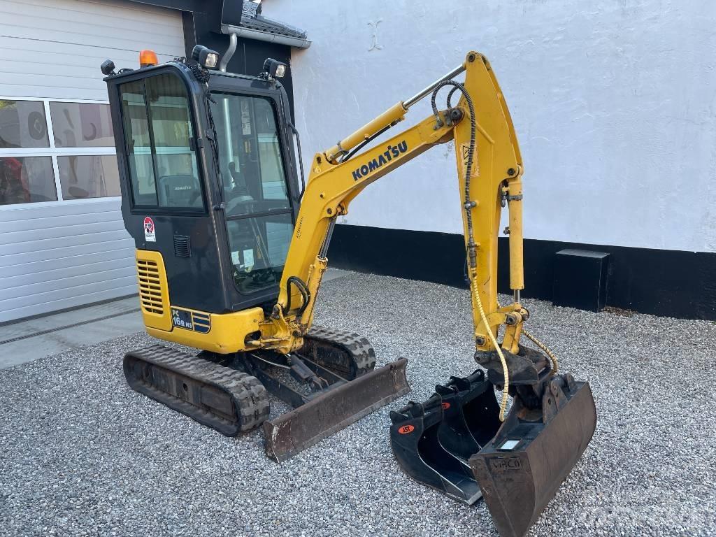 Komatsu PC 16 R-3HS Minigravere <7t
