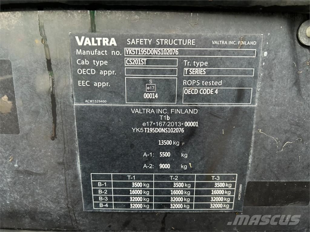 Valtra T195 Traktorer