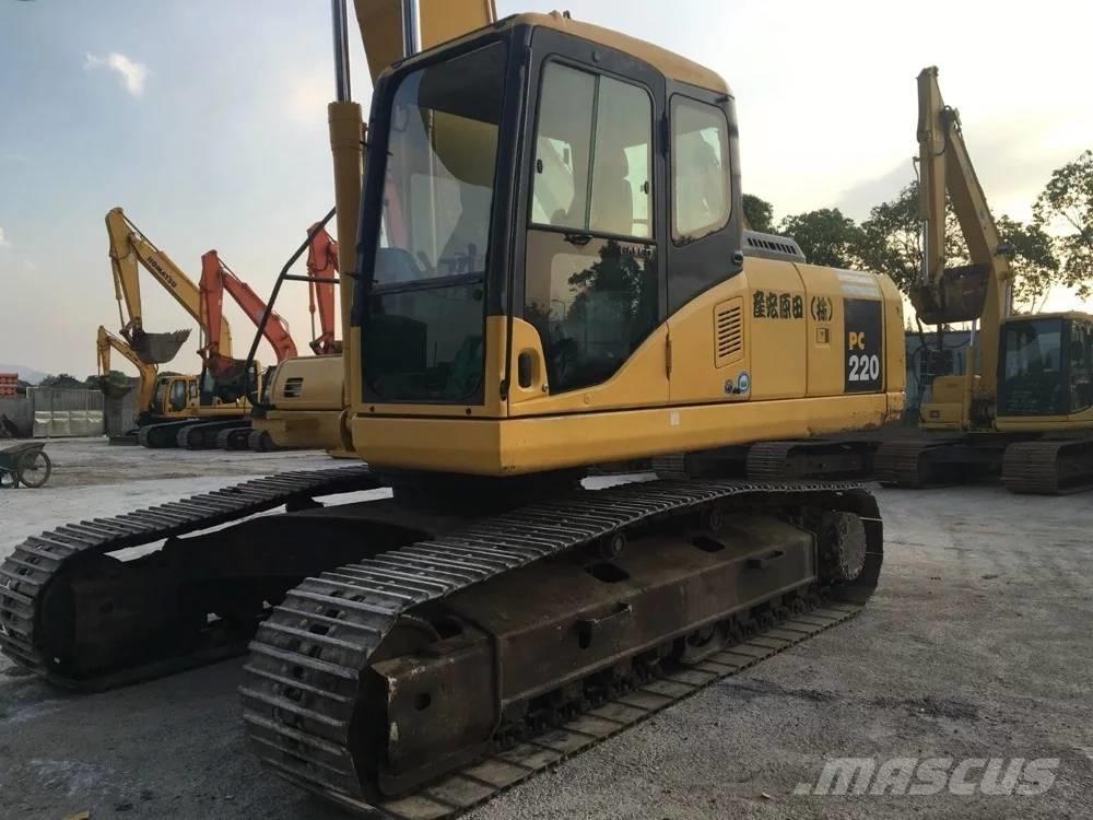 Komatsu pc220-7 Beltegraver