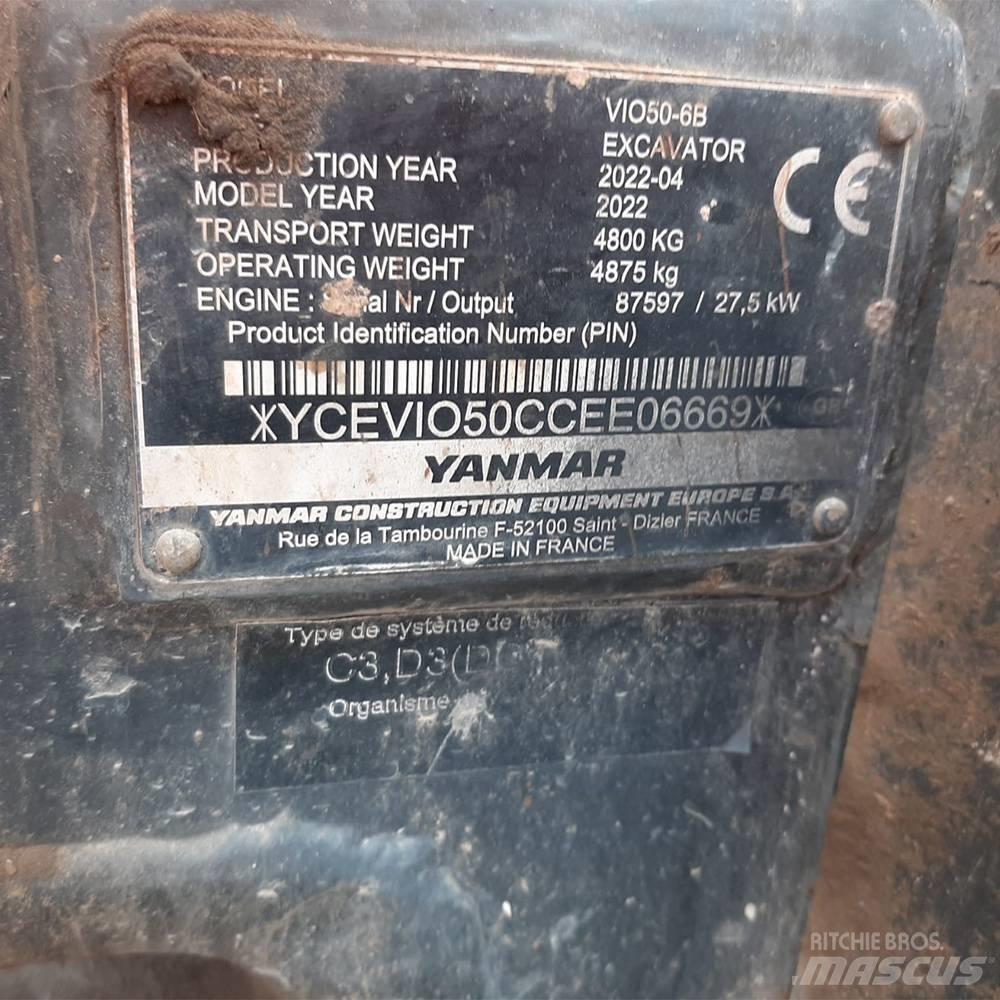 Yanmar Vio 50 Minigravere <7t