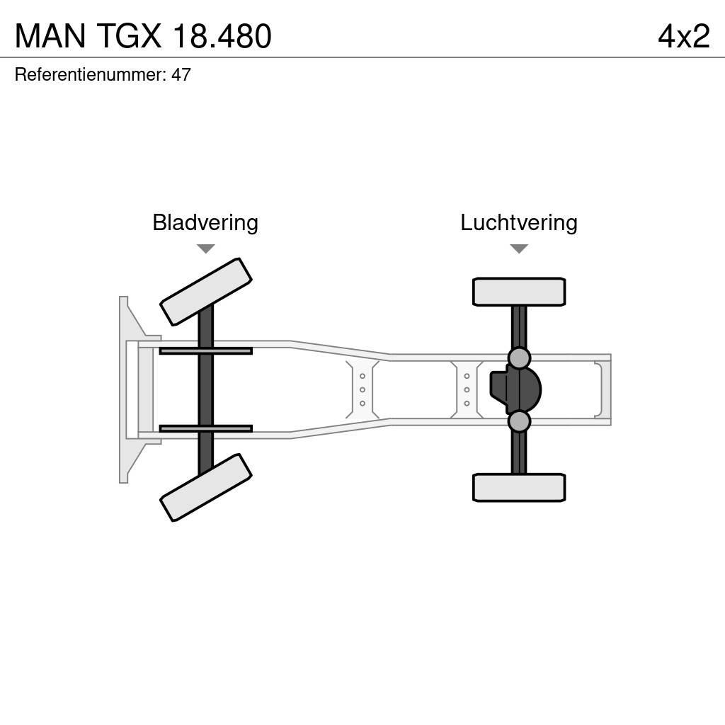 MAN TGX 18.480 Trekkvogner