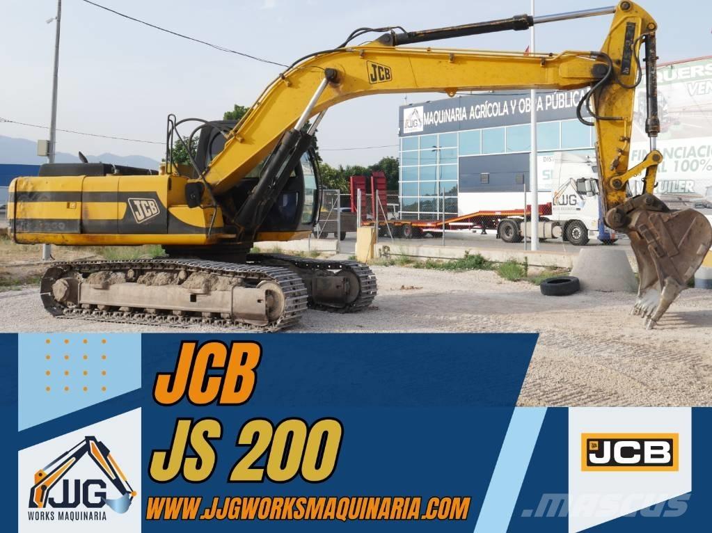 JCB JS 200 Beltegraver