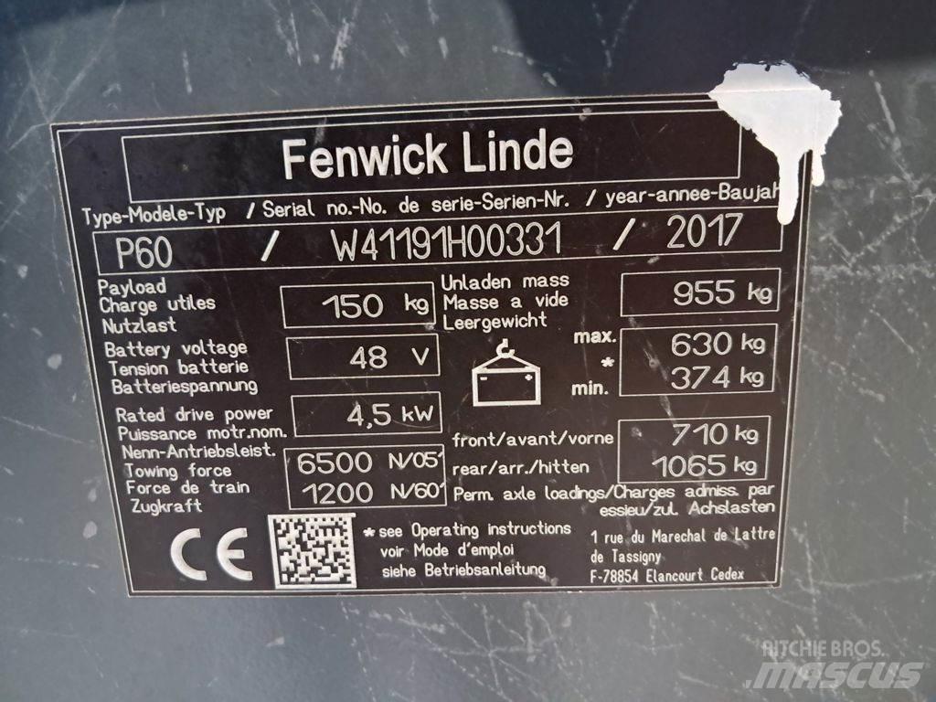 Linde P60 Trekkvogner