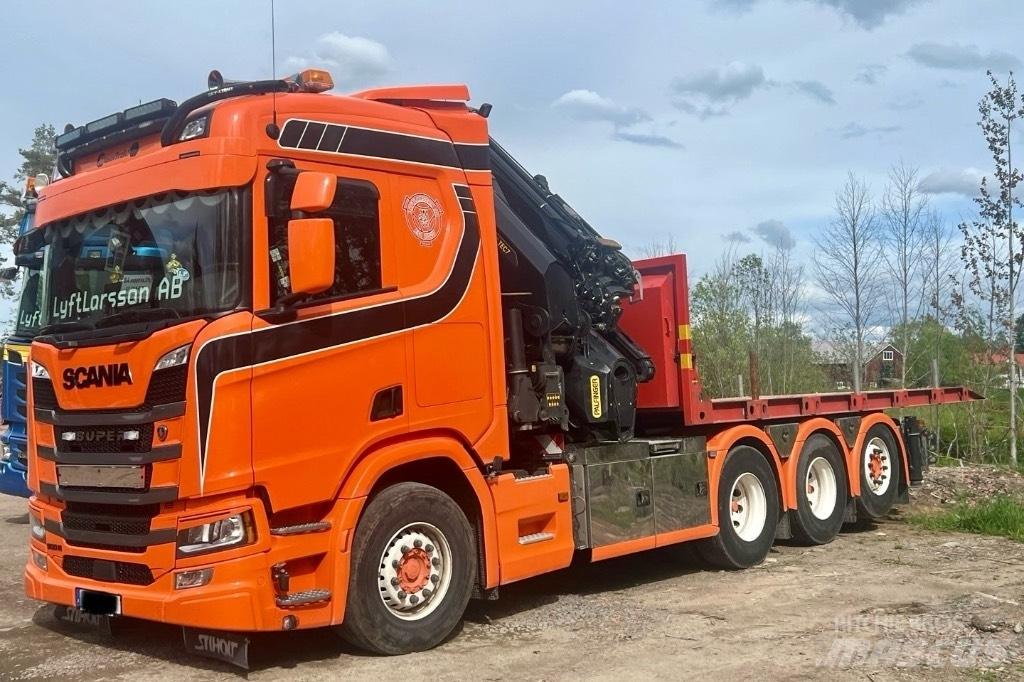 Scania R 500 Kranbil