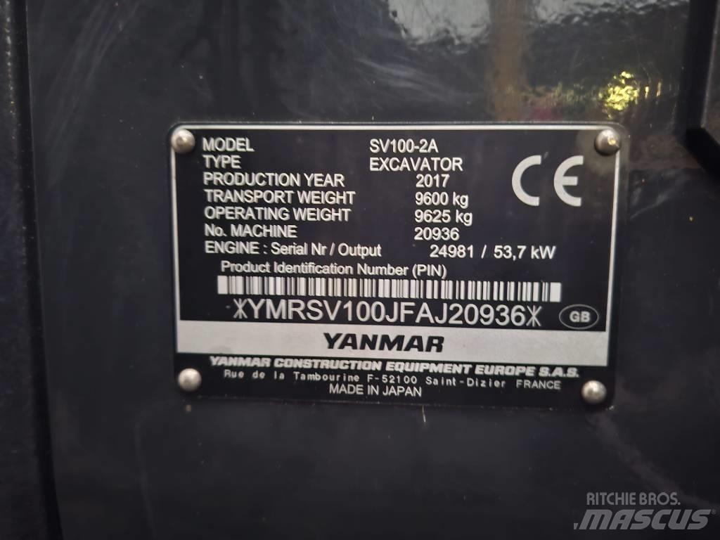 Yanmar SV 100-2A Midigravere 7 - 12t