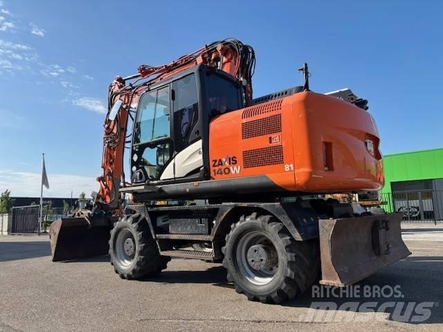 Hitachi ZX 140 W-5 Hjulgravere
