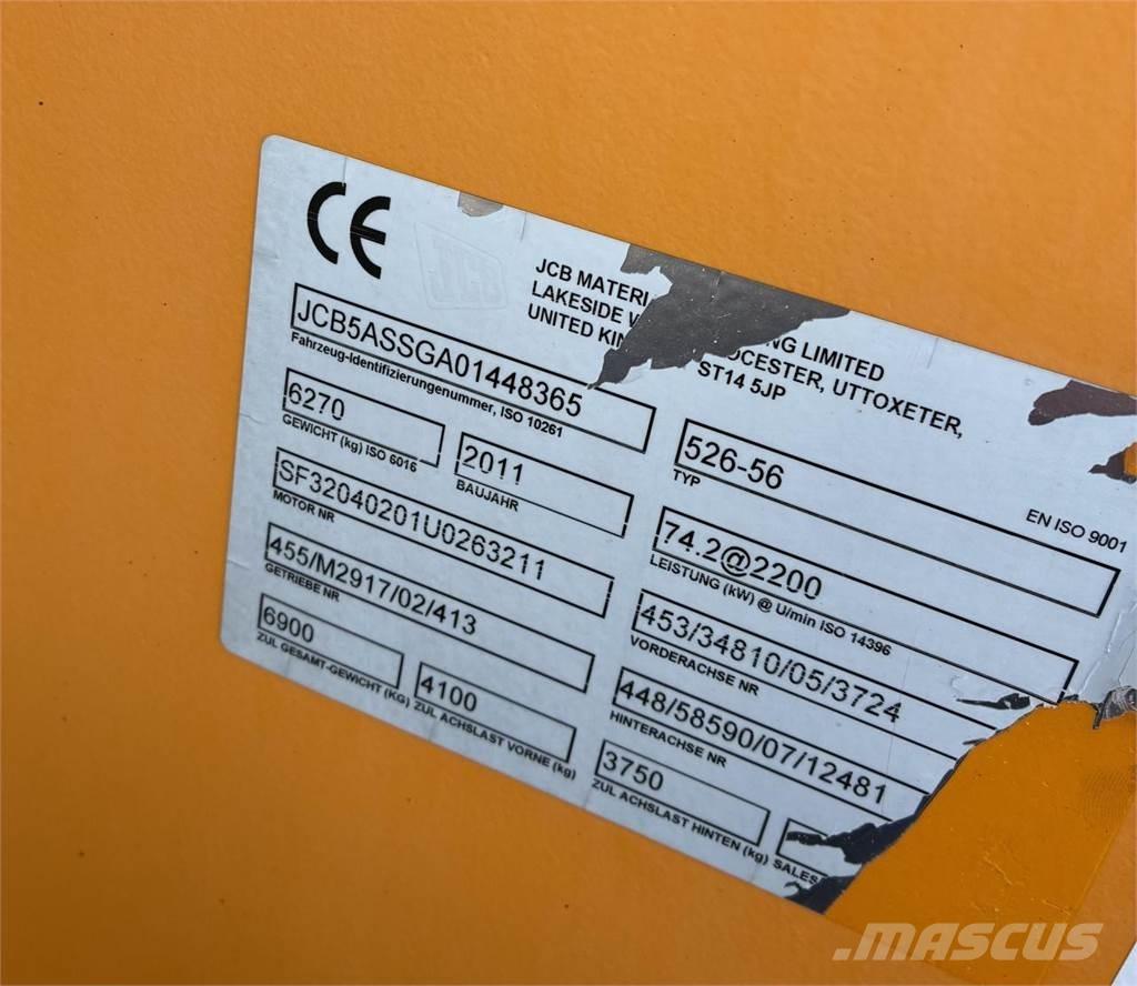 JCB 526-56 Teleskoplastere for Landbruk