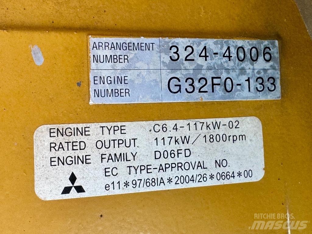 CAT 323 D LN Beltegraver