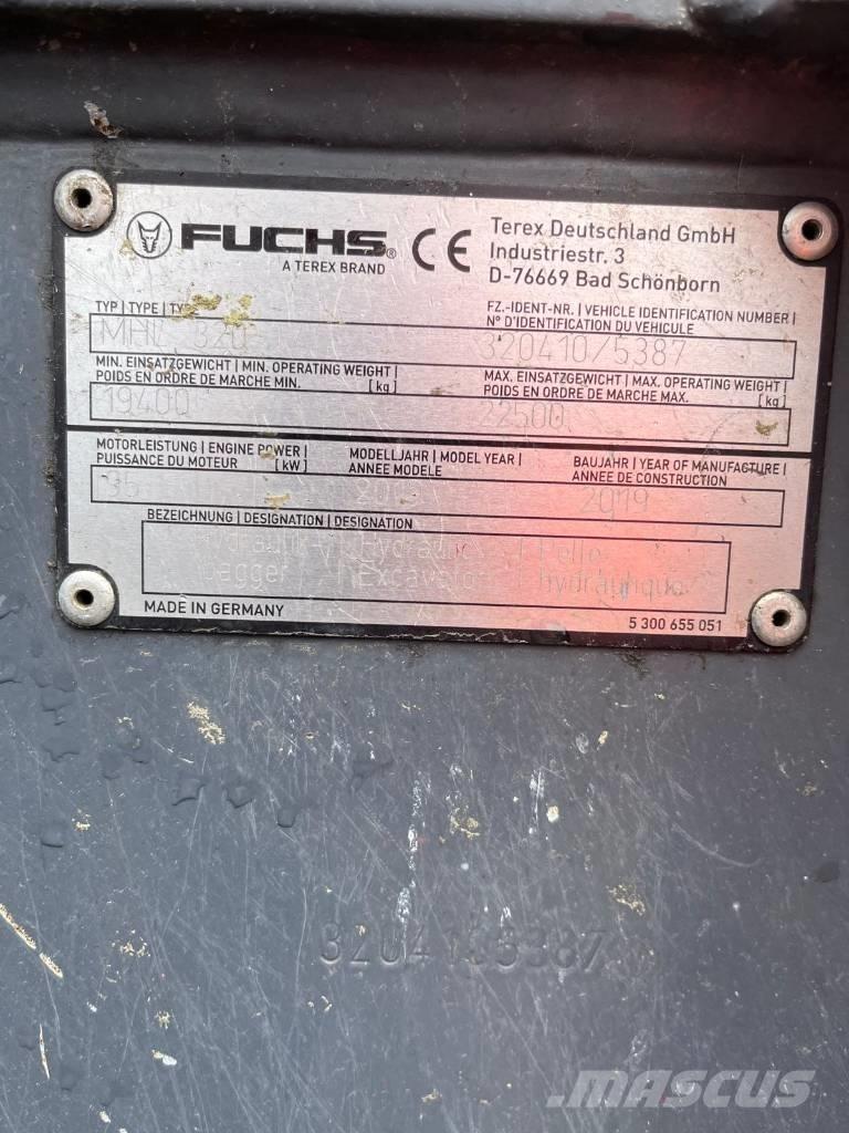 Terex Fuchs MHL320 Truck - Annet