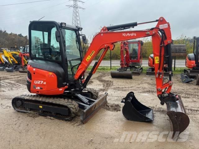 Kubota U 27-4 Minigravere <7t
