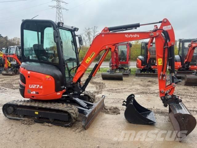 Kubota U 27-4 Minigravere <7t
