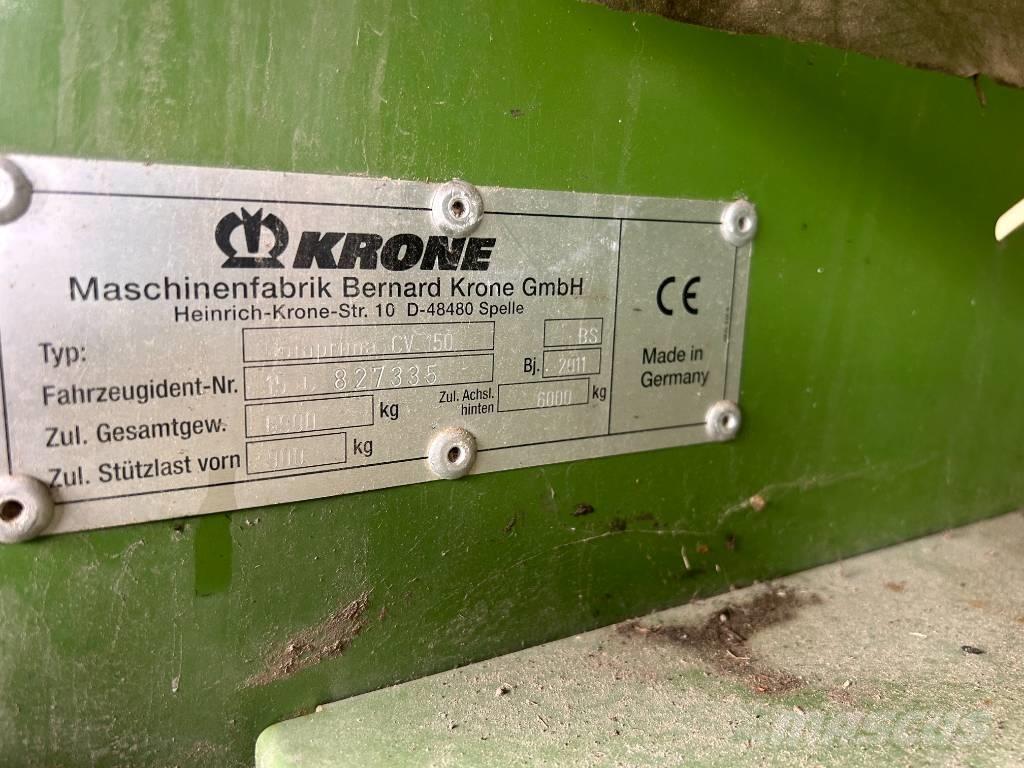 Krone CV150XC Rundballepresser