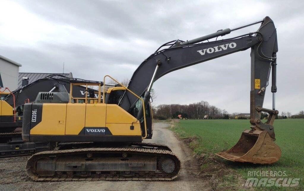 Volvo EC220EL Beltegraver