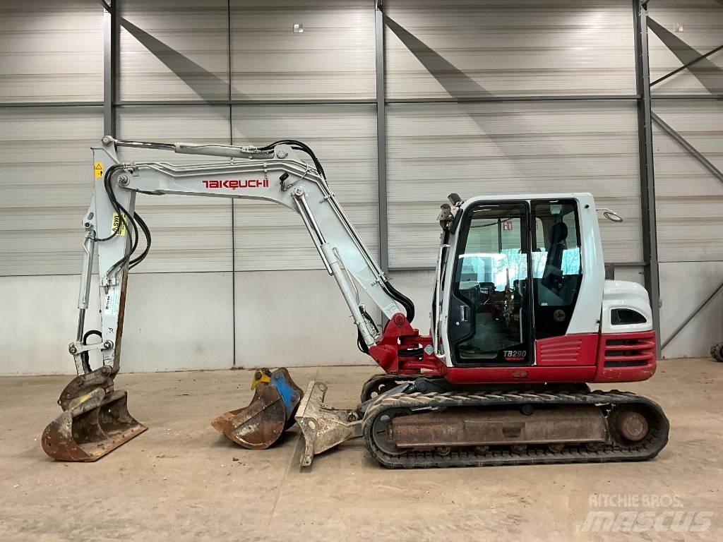 Takeuchi TB 290 Midigravere 7 - 12t