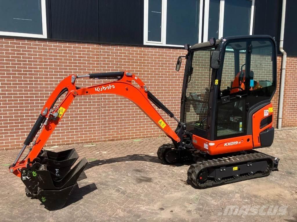 Kubota KX019 4 Minigravere <7t