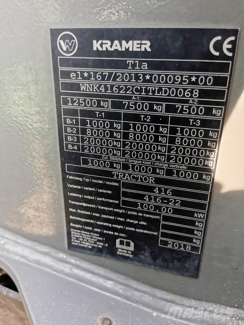 Kramer KT447 Teleskoplastere