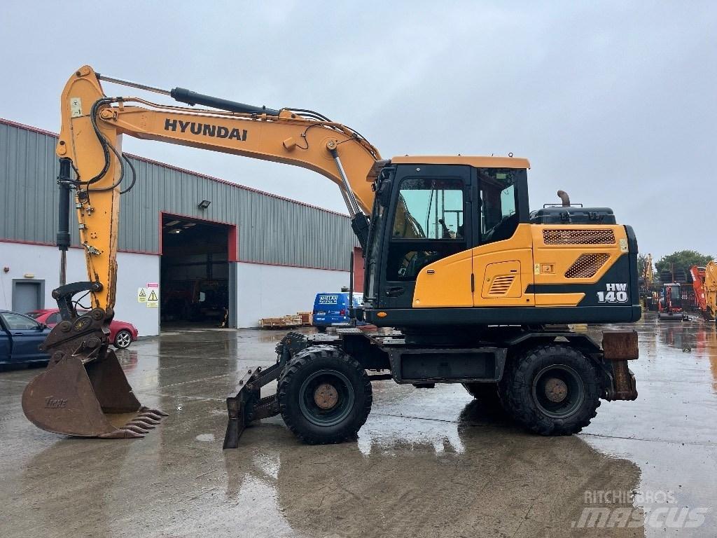 Hyundai HW140 Hjulgravere