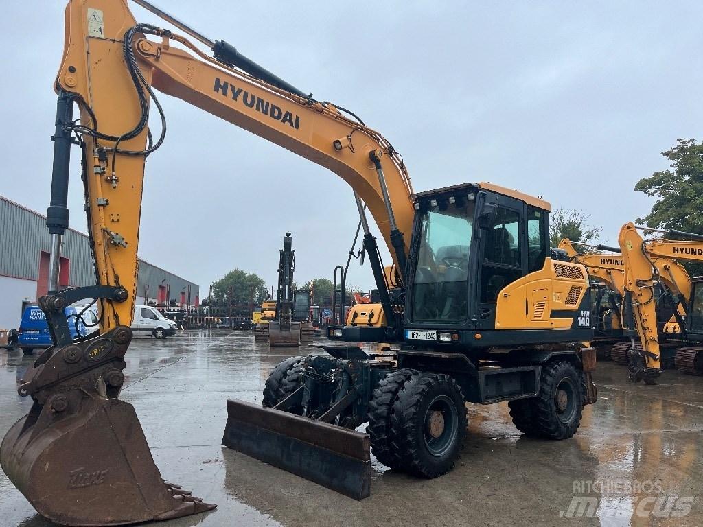 Hyundai HW140 Hjulgravere