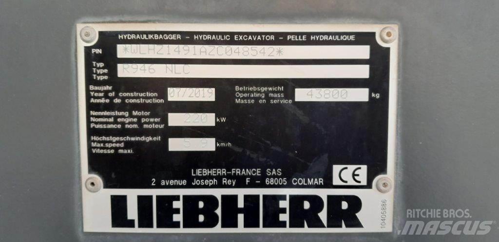 Liebherr R946 Beltegraver