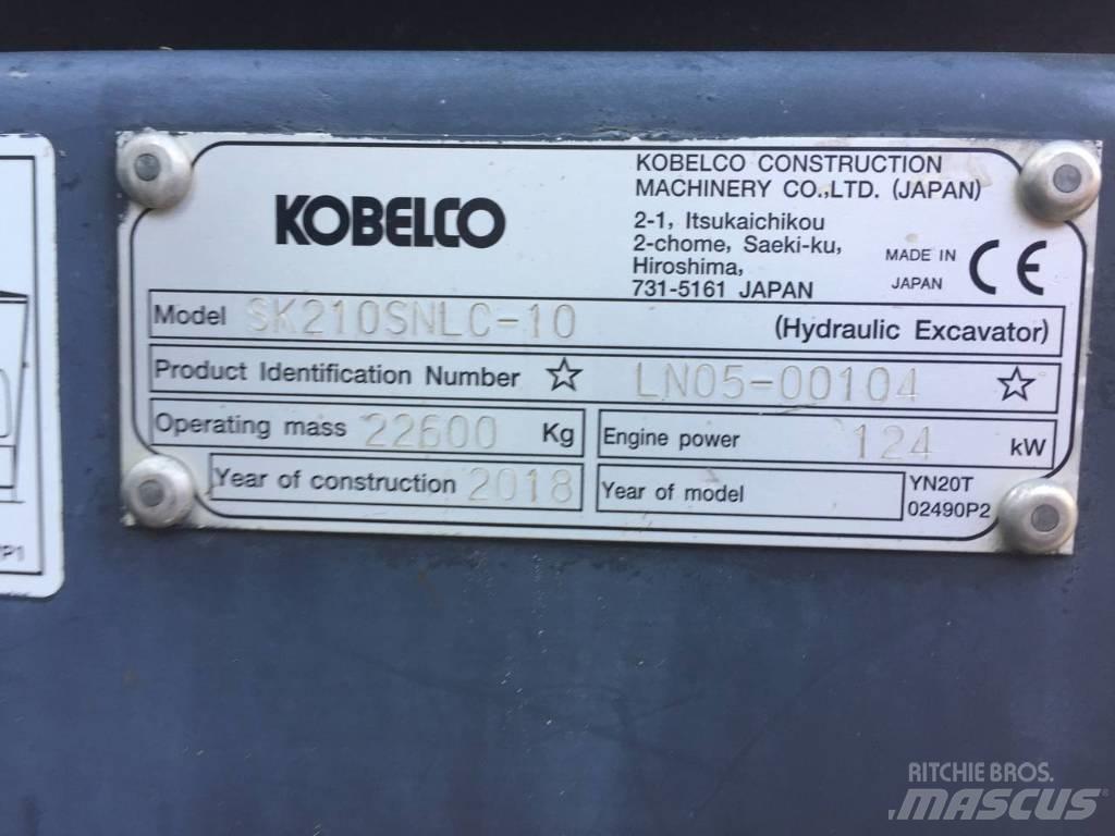 Kobelco SK210NLC Beltegraver