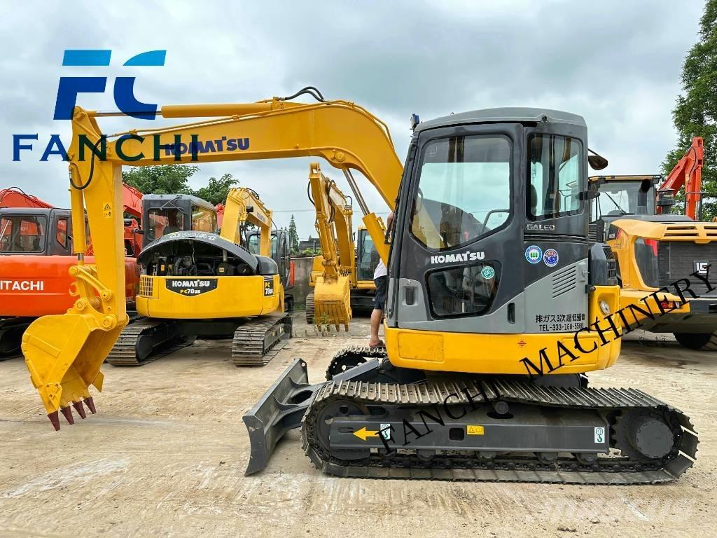 Komatsu PC78US Beltegraver