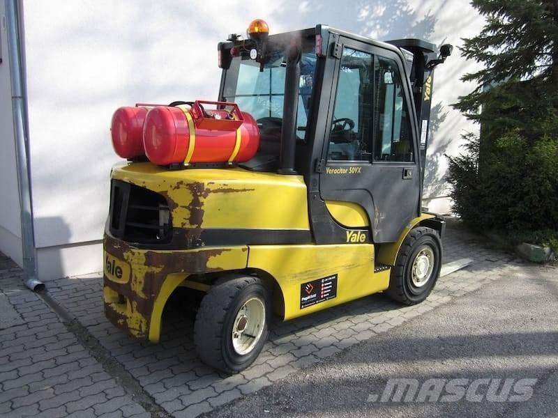 Yale GLP50VX Propan trucker